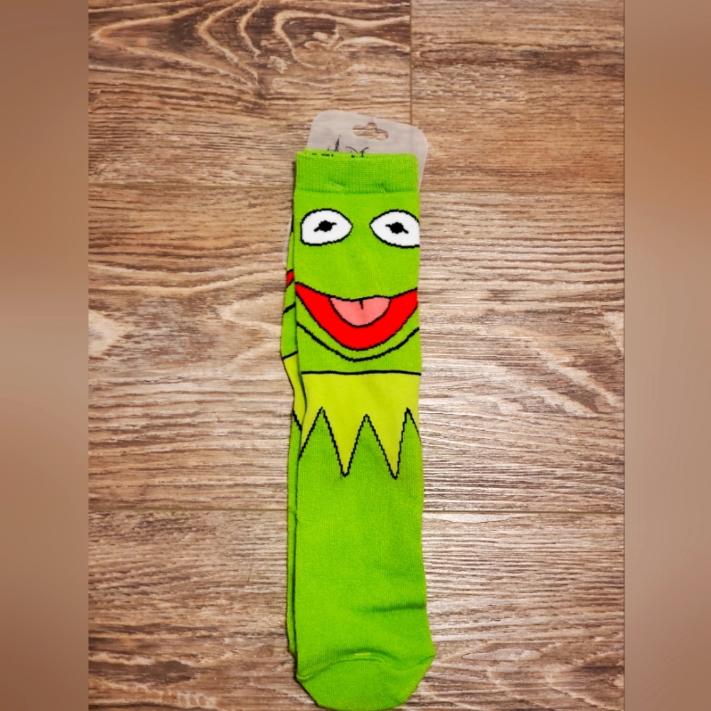 NWT - Disney Kermit The Frog Muppet 🐸Socks